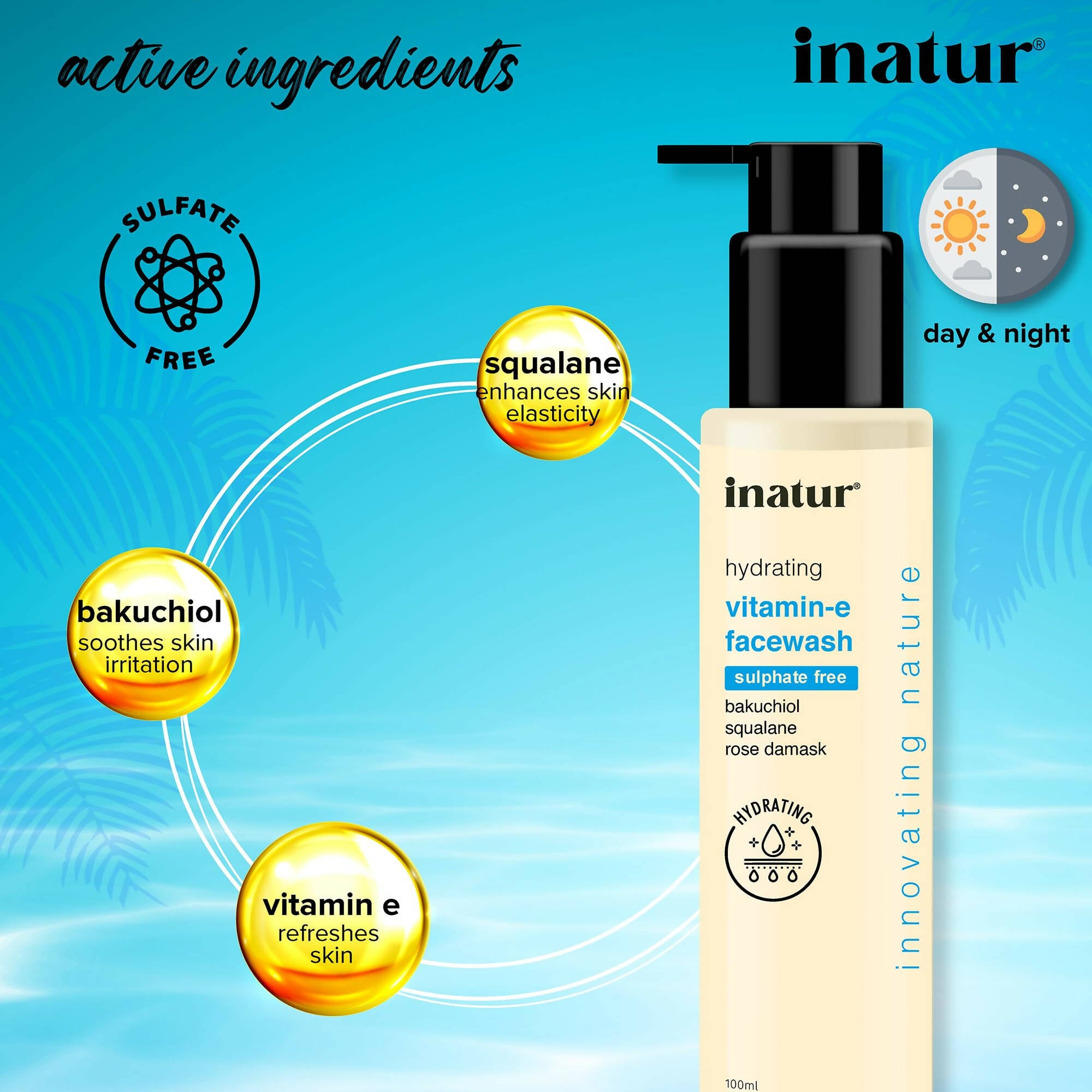 Inatur Vitamin E Face Wash - Distacart