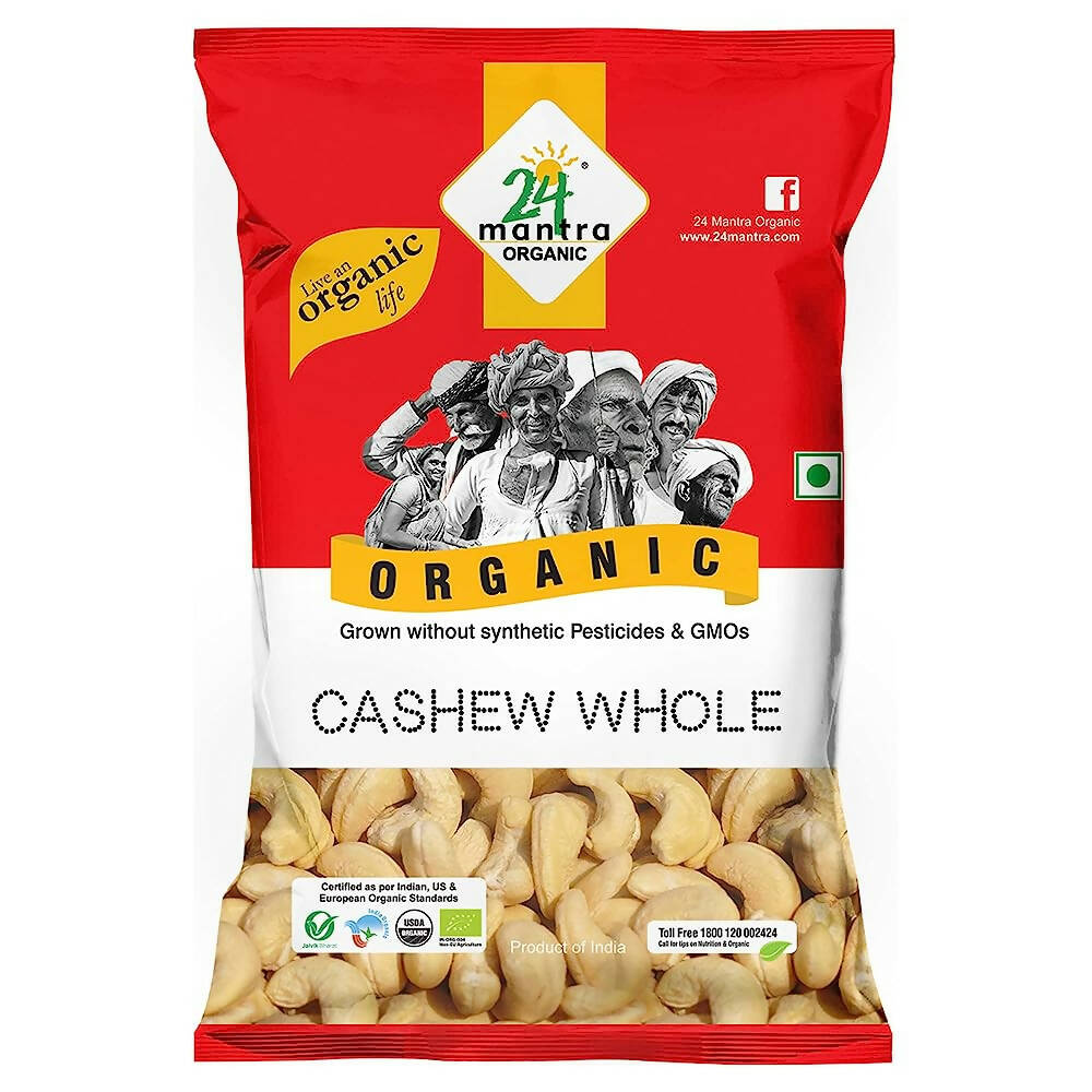 24 Mantra Organic Cashew Whole - Distacart
