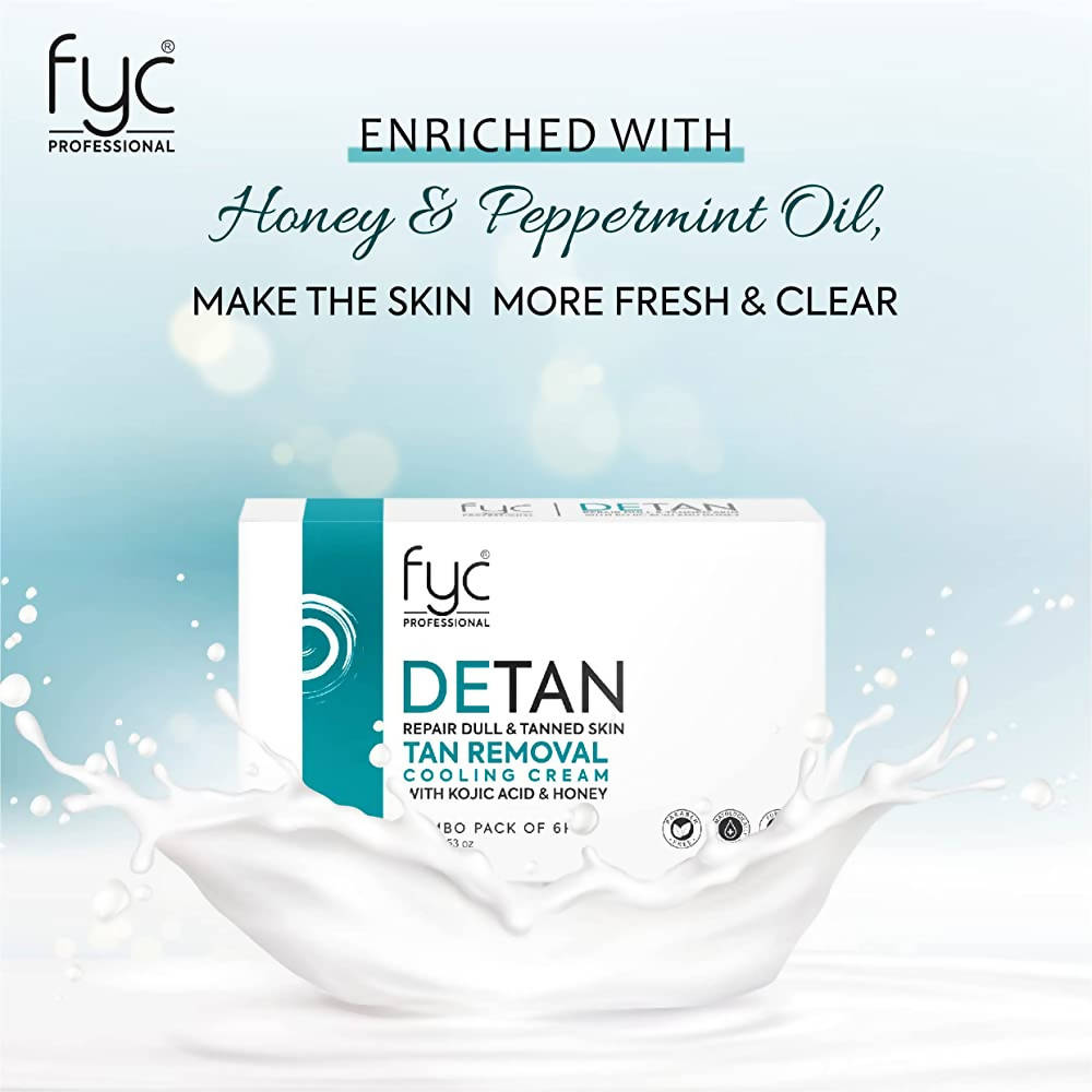 FYC Professional Detan Tan Removal Cooling Cream Benefits