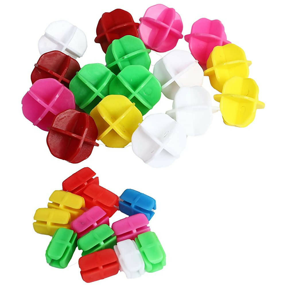Kipa Educational 200 Snowflakes Toy Pieces Building Blocks Toys for Kids Education Blocks Learning Puzzle Toys-Multi Color - Distacart