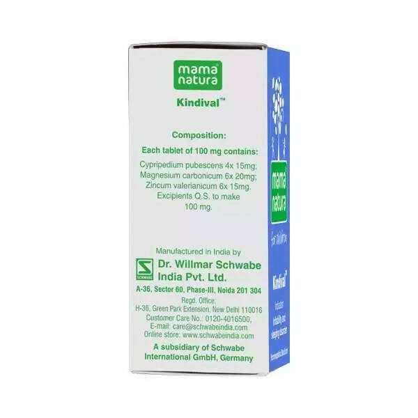 Dr. Willmar Schwabe India Mama Natura Kindival Tablets for Children - Distacart