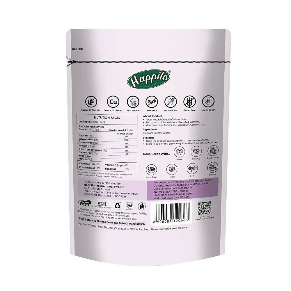 Happilo Premium Dry Fruit Combo (Almond & Cashews) - Distacart