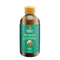 Thumbnail for Lakshmi Krishna Naturals 24 Herbs Hair Oil For Hair Fall Resistance - Distacart