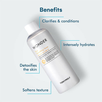 Tonymoly Clarifying Wonder Rice Smoothing Toner - Distacart