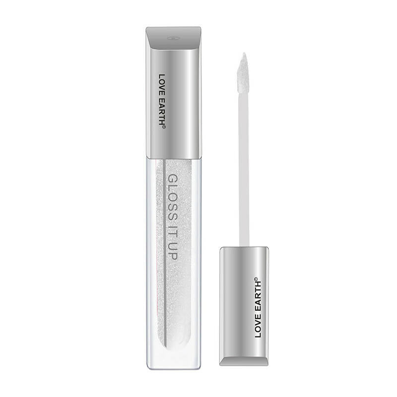 Love Earth Lip Gloss - Love Magnet (Silver Glitter) - Distacart