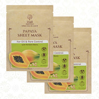 Thumbnail for Khadi Essentials Papaya Serum Sheet Mask - Distacart