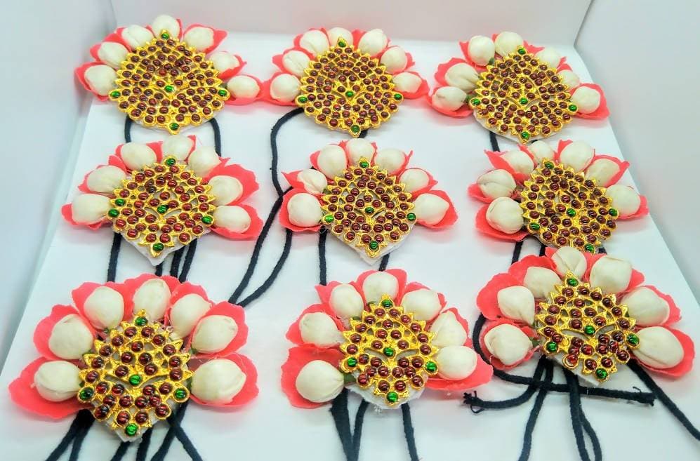 Traditional Plait Set / Jadapali / Jada Billalu / Jada Kunjalam For Women