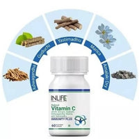 Thumbnail for Inlife Natural Vitamin C (Amla) Capsules