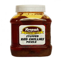 Thumbnail for Roopak Stuffed Red Chillies Pickle - Distacart