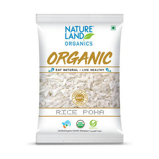 Nature Land Organics Rice Poha - Distacart