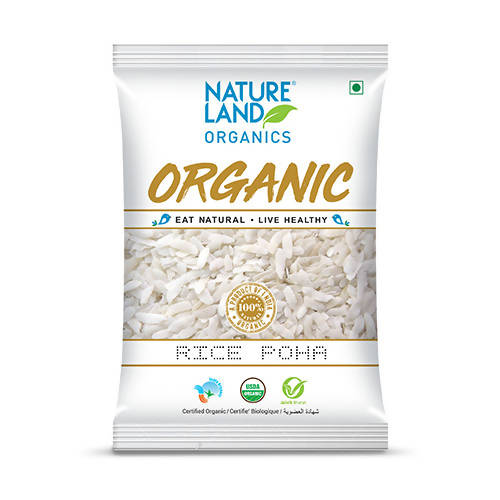 Nature Land Organics Rice Poha - Distacart