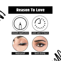 Thumbnail for Insight Cosmetics Liner Express Eye Pen Matt Black - Distacart