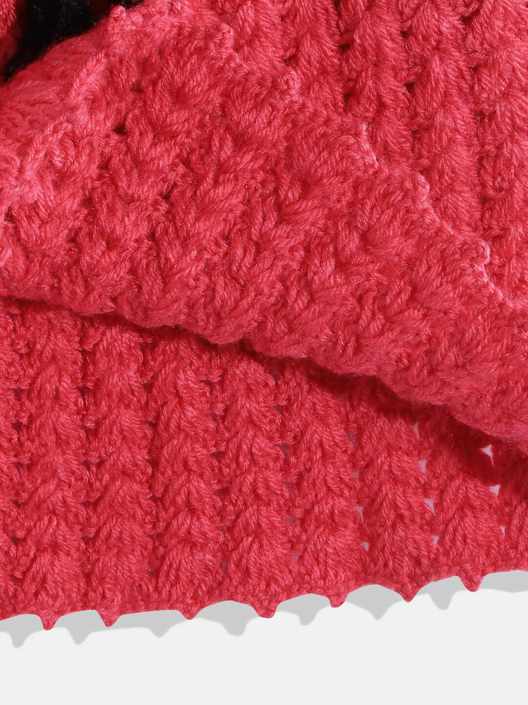ChutPut Hand knitted Crochet Wool Queen Dress - Pink - Distacart