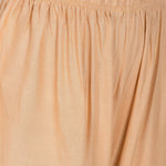Thumbnail for PAVONINE Beige Color Golden Printed Rayon Fabric Sharara For Women & Girls - Distacart