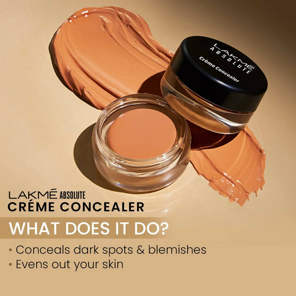 Lakme Absolute Creme Concealer - Sand Shade - Distacart