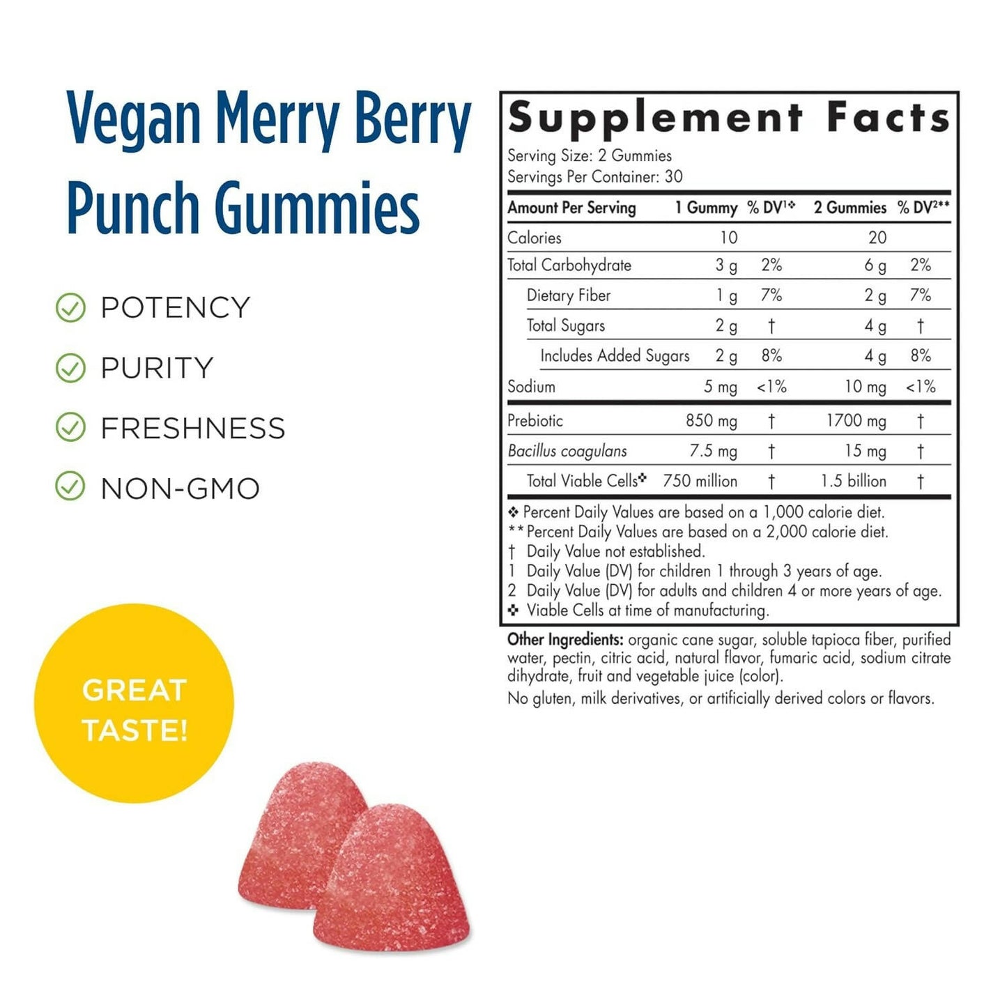 Nordic Naturals Kids Nordic Flora Probiotic Gummies with Prebiotics - Distacart
