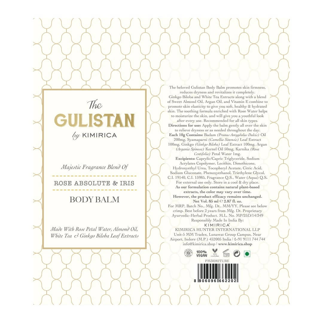 Kimirica The Gulistan Body Balm - Distacart