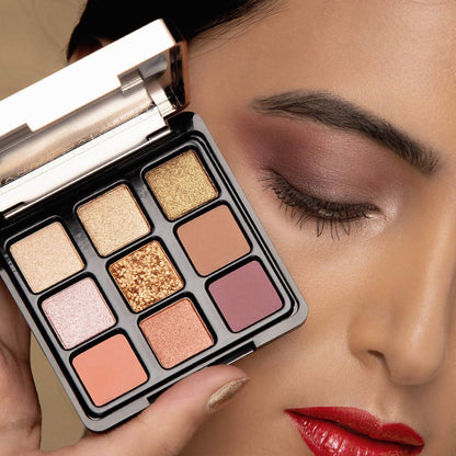 Manish Malhotra 9 In 1 Eyeshadow Palette - Soiree - Distacart