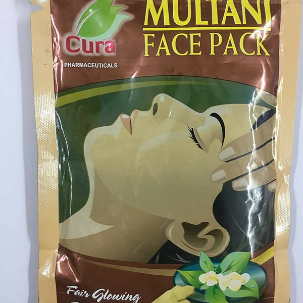 Cura Multani Mitti Face Pack Powder - Distacart
