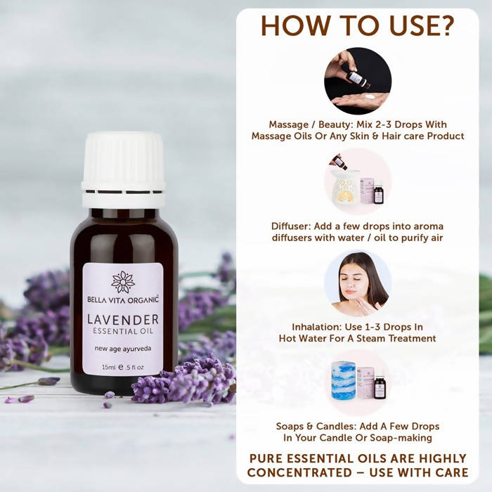 Bella Vita Organic Lavender Essential Oil - Distacart