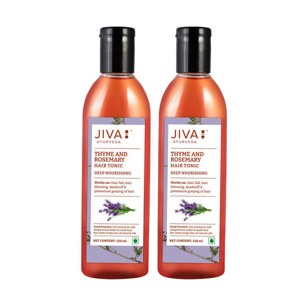 Jiva Ayurveda Thyme & Rosemary Hair Tonic - Distacart