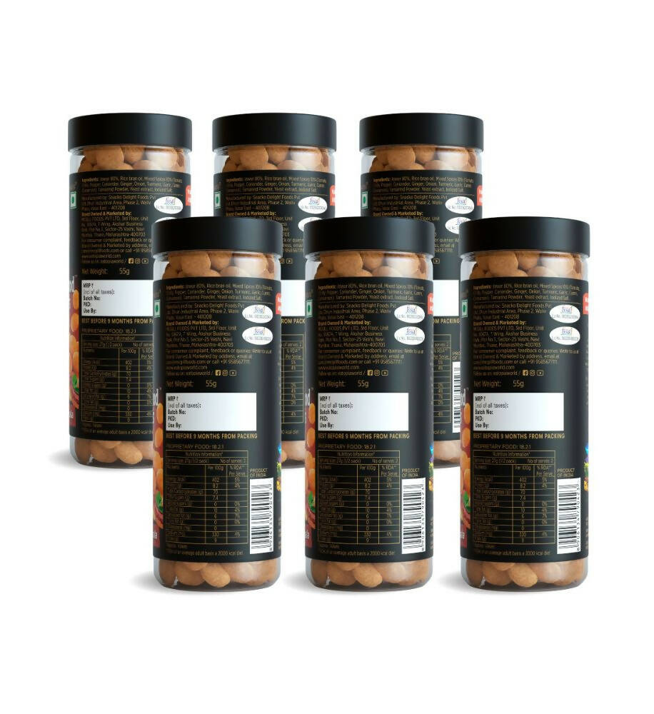 Eatopia Superfoods Jowar Puffs - Mood Masala - Distacart