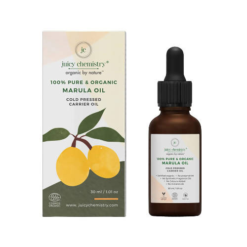 Juicy Chemistry Cold Pressed Marula Carrier Oil - Distacart