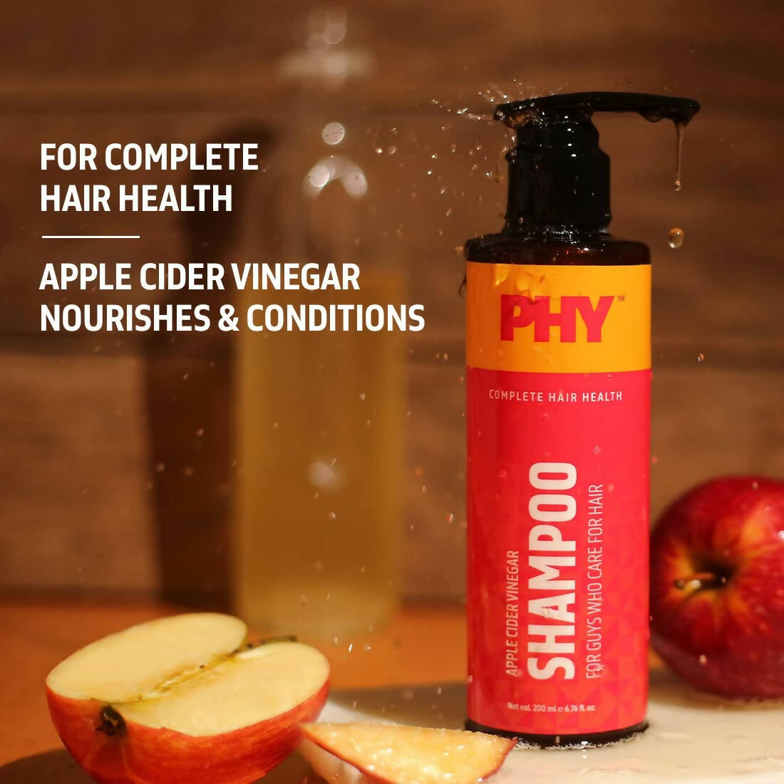 Phy Apple Cider Vinegar Shampoo For Men - Distacart