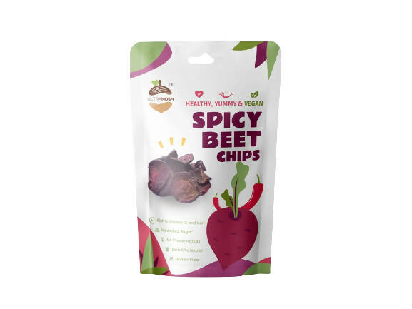 Ultranosh Spicy Beet Chips - Distacart