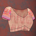 Thumbnail for Lorenvalley Fashion Skyblue Kanjivaram Silk Woven Design with Zari Weaving Saree - Distacart