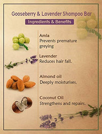 Thumbnail for Ancient Living Gooseberry & Lavender Shampoo Bar ingredients