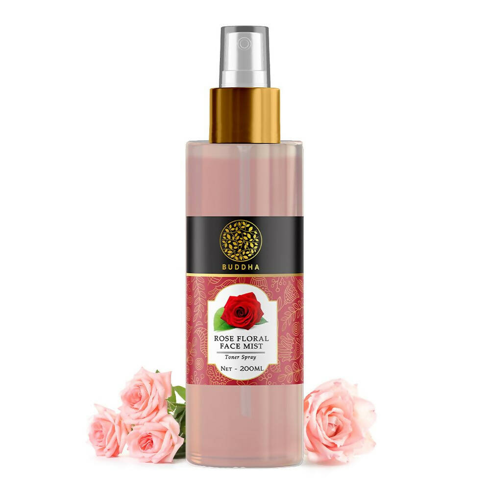 Buddha Natural Rose Facial Mist Toner - For Skin Lightening and Dark Spots Men & Women - Distacart