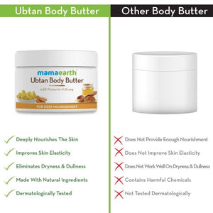 Mamaearth Ubtan Body Butter For Deep Nourishment