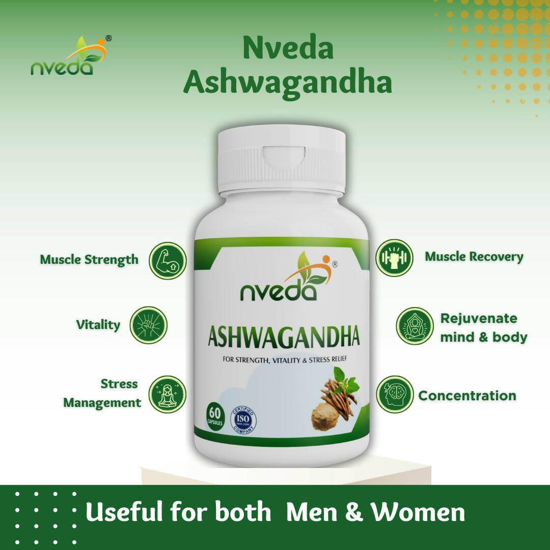 Nveda Ashwagandha Capsules - Distacart