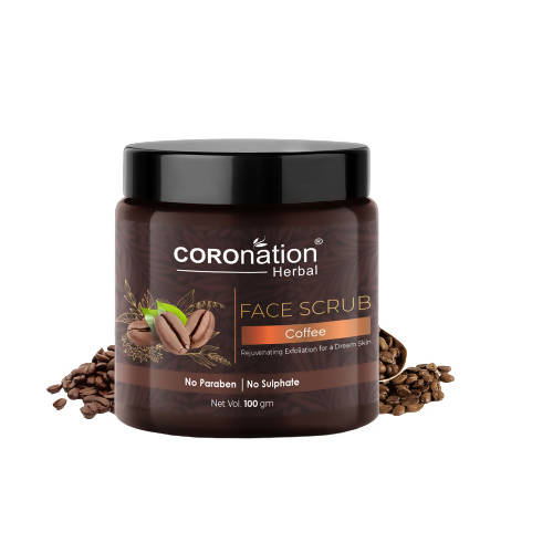 Coronation Herbal Coffee Face Scrub - Distacart