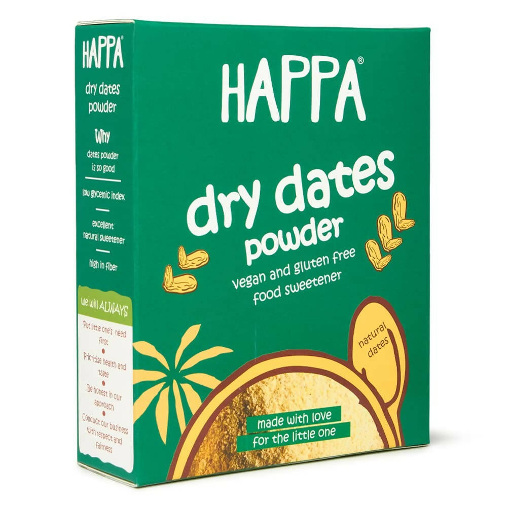 Happa Organic Dates Powder - Distacart
