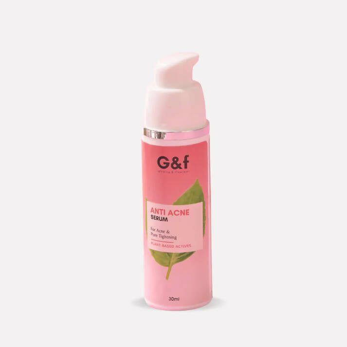 G&f Anti Acne Serum with Neem, Turmeric - Distacart