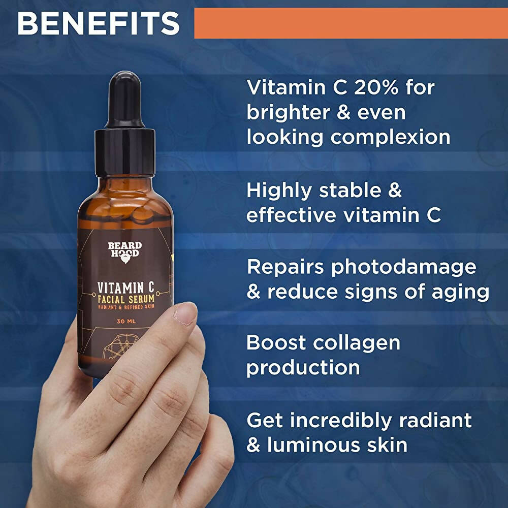 Beardhood Vitamin C Face Serum - Distacart