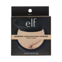 Thumbnail for e.l.f. Cosmetics Shimmer Highlighting Powder-Sunset Glow - Distacart