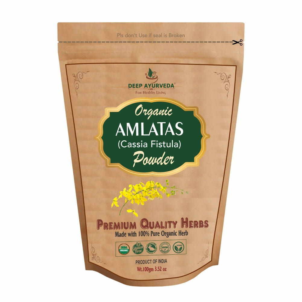 Deep Ayurveda Organic Amaltas Powder - Distacart