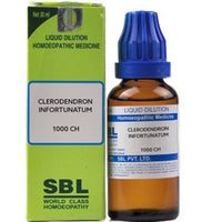 Thumbnail for SBL Homeopathy Clerodendron Infortunatum Dilution 1000 CH