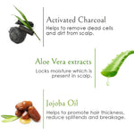 Thumbnail for Wow Skin Science Activated Charcoal & Keratin Shampoo - Distacart