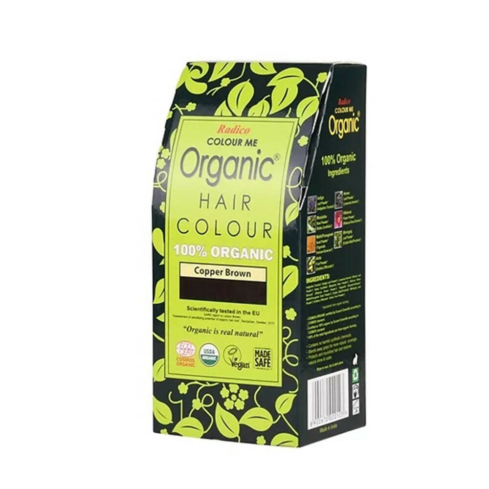 Radico Organic Hair Colour-Copper Brown - Distacart