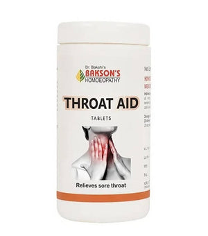 Bakson's Homeopathy Throat Aid Tablets