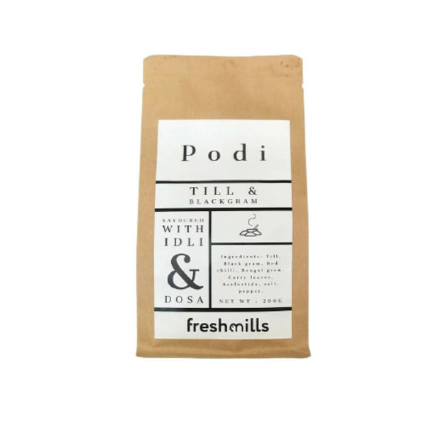 Fresh Mills Till & Black Gram Chutney Powder - Distacart