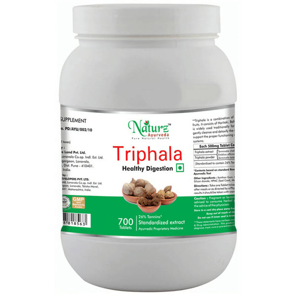 Naturz Ayurveda Triphala Tablets - Distacart