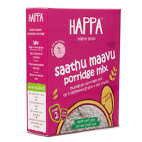 Thumbnail for Happa Organic Baby Food Multigrain Saathu Maavu Porridge Mix - Distacart