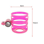 Thumbnail for Safe-O-Kid Universal Stroller & Pram cup or Mug holder for kids- Pink - Distacart