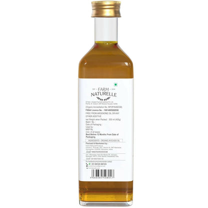 Farm Naturelle 100% Pure Extra Virgin Avocado Oil - Distacart