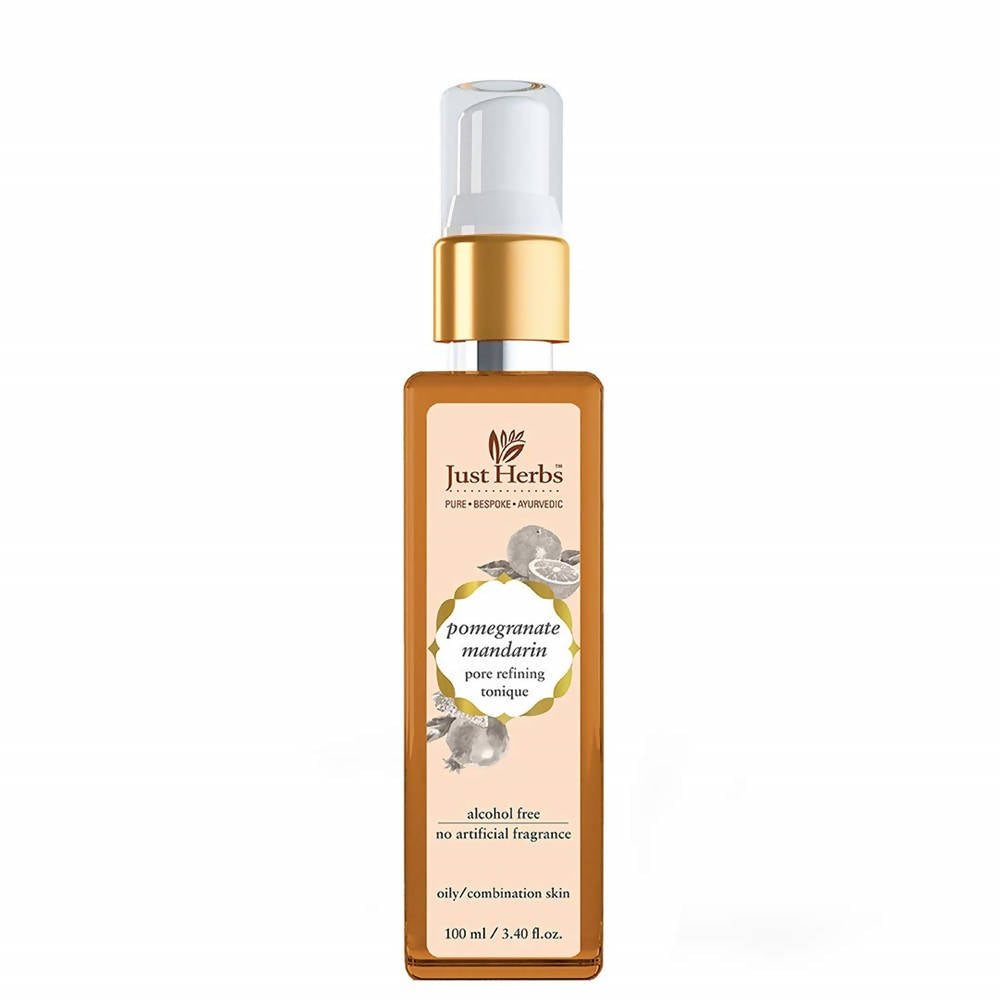 Just Herbs Pomegranate Mandarin Pore Refining Tonique - Distacart